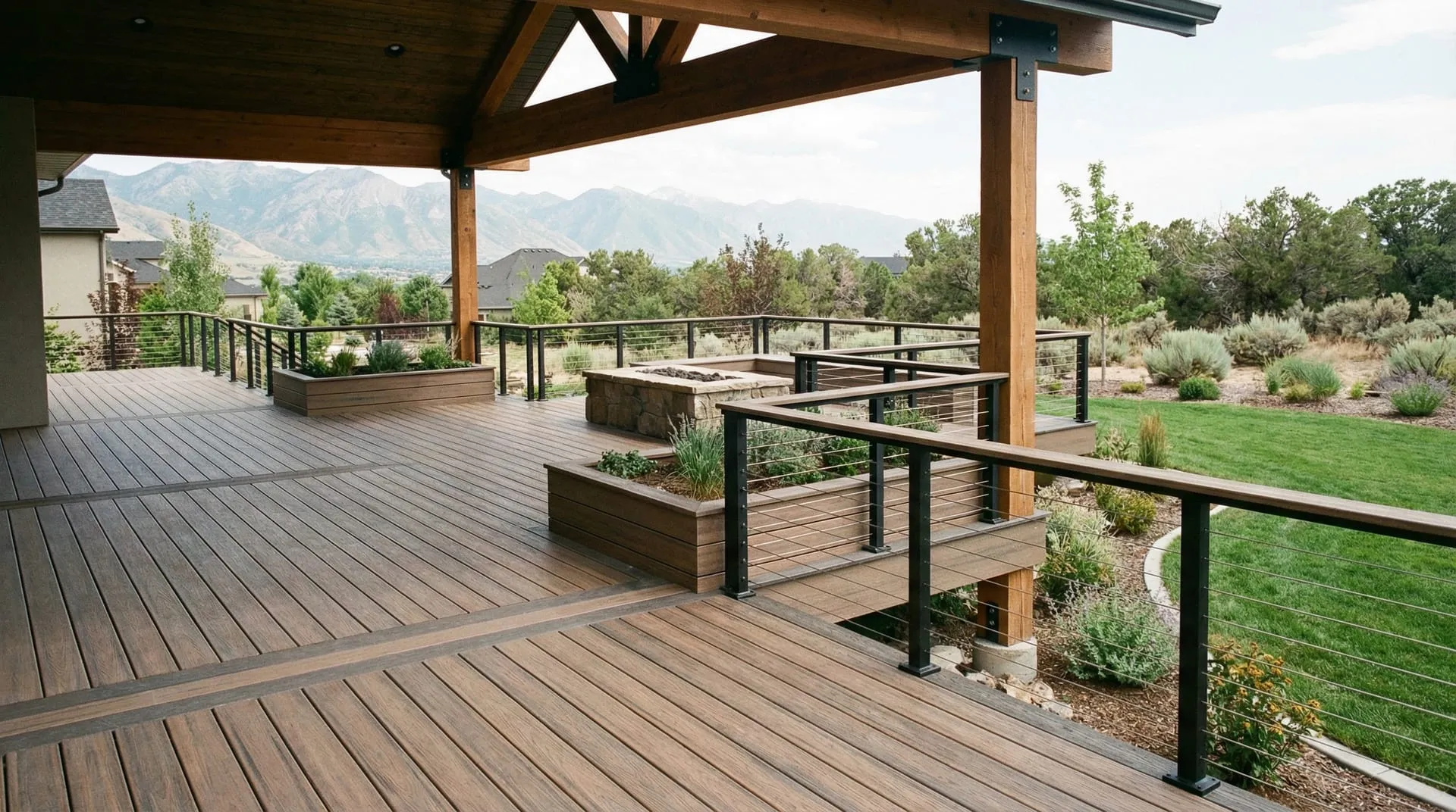 Custom deck construction